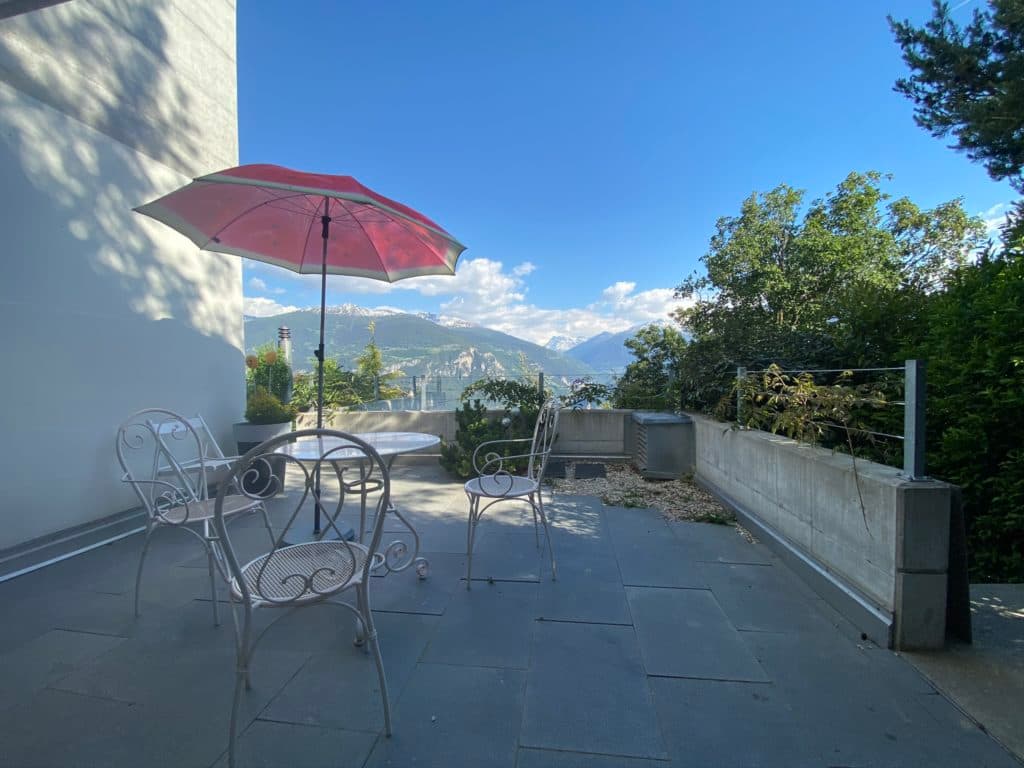 Terrasse du BnB